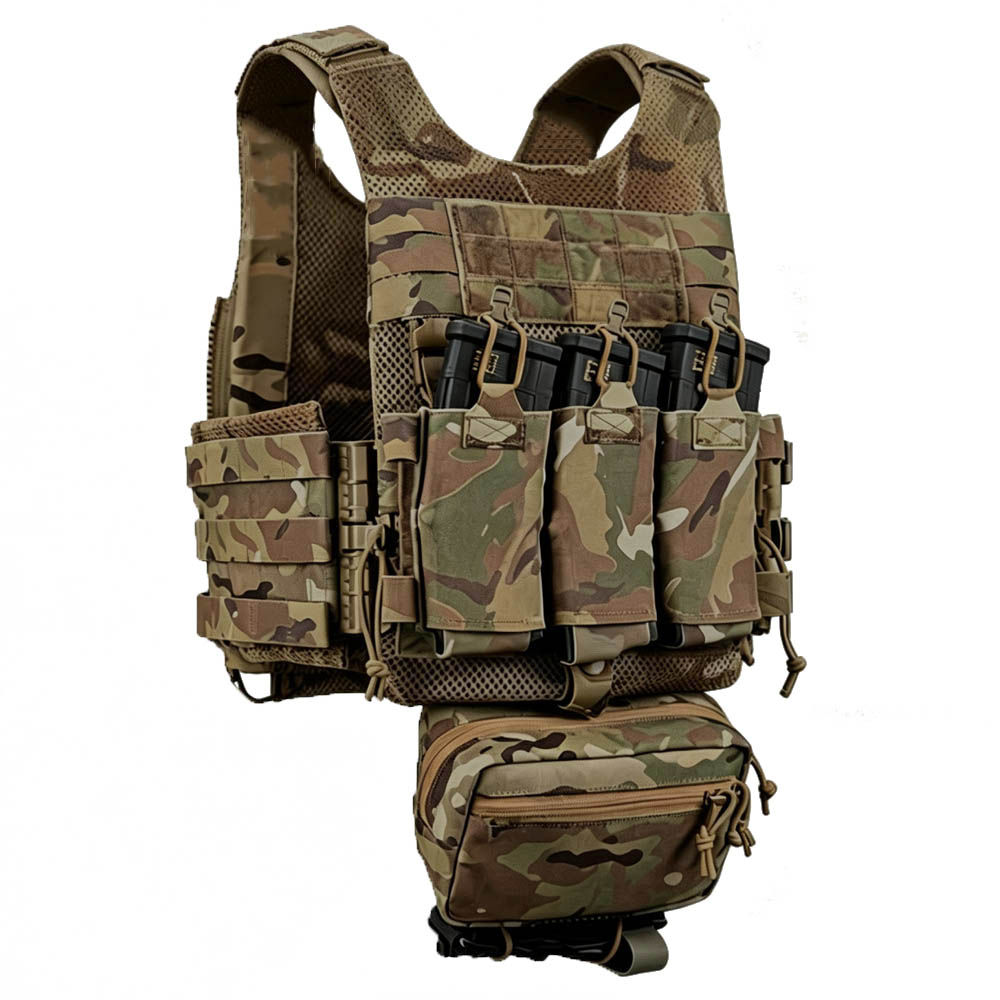 Tactical Plate Carrier Vest Quick Release - LV119 OTB Maritime Tactical Plate Carrier