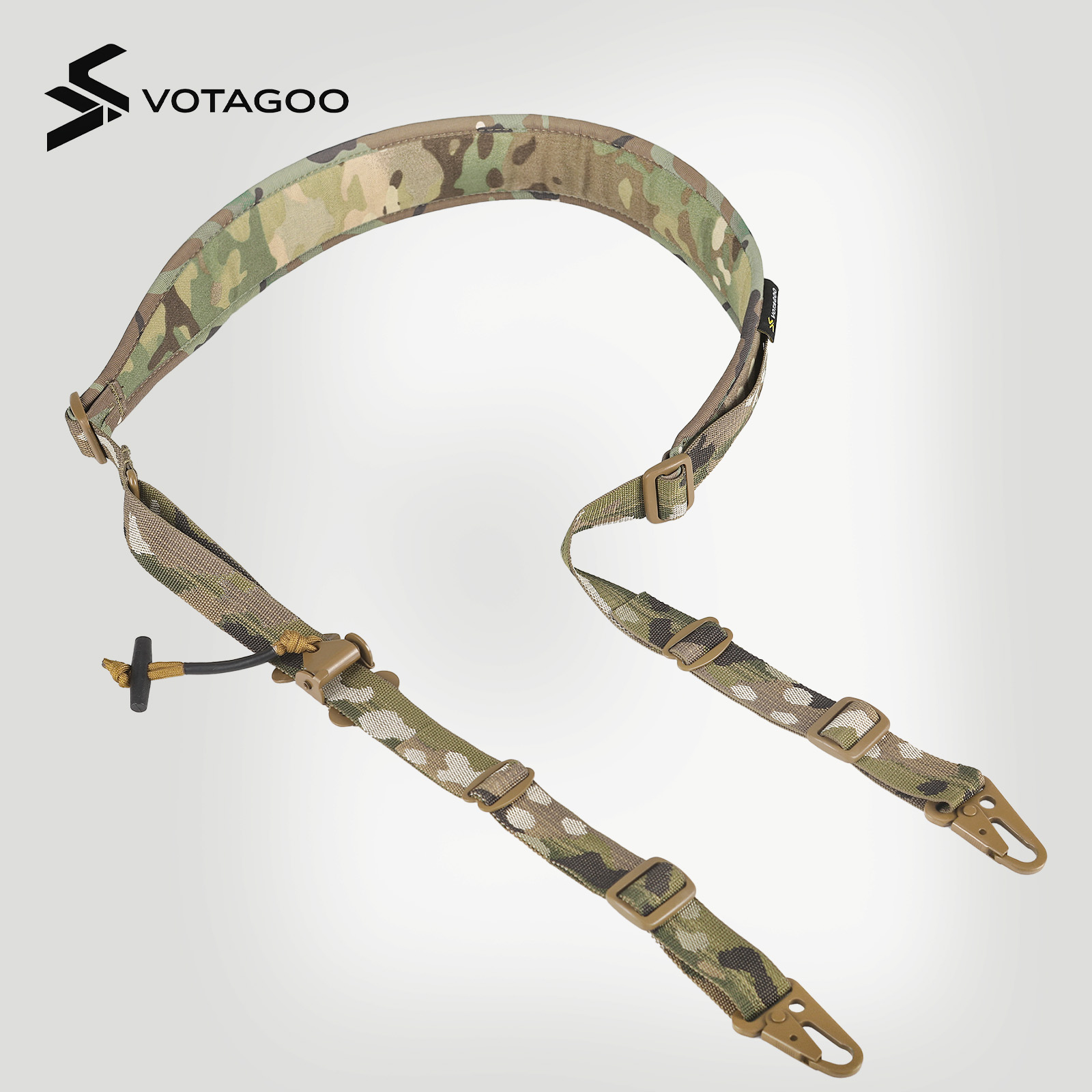 Tactical Sling 2 Point Quick Adjust Rifle - VOTAGOO Tactical 2 Point Sling, Quick