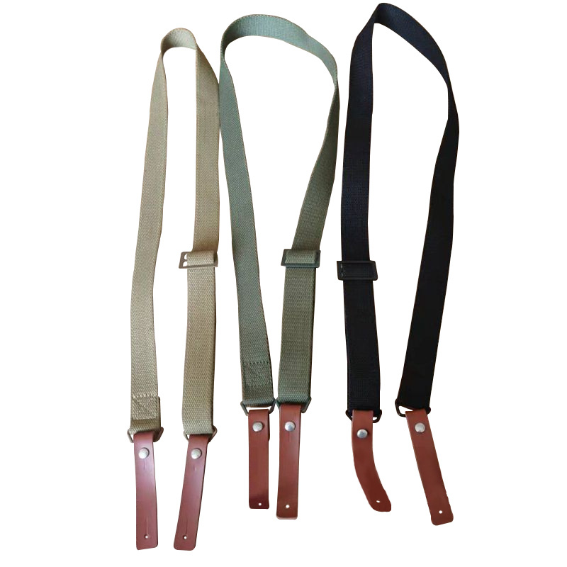 Tactical Sling 2 Point Quick Adjust Rifle - Tactical AK Rifle Sling Airsoft Leather