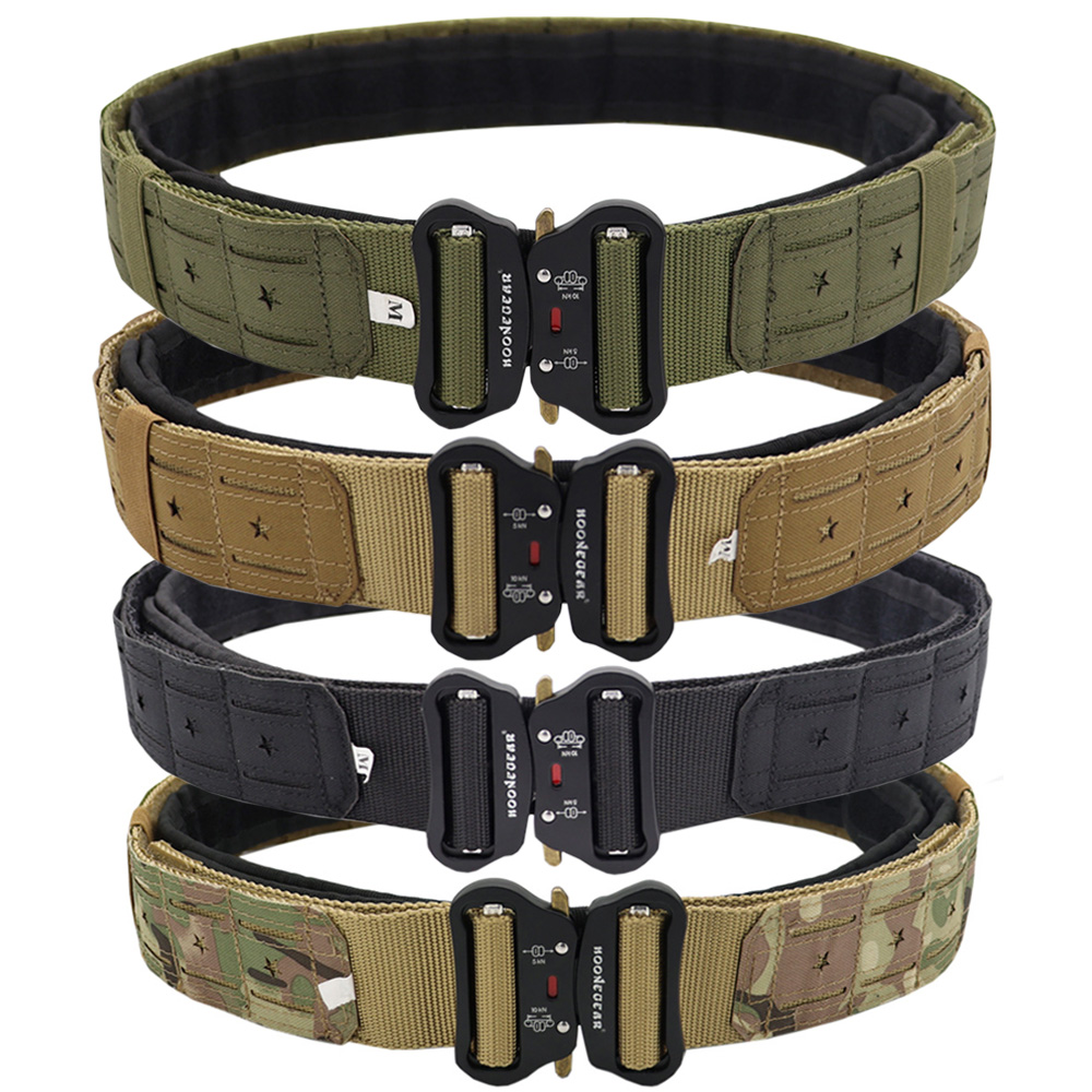 Tactical Combat Belt Quick Release Buckle - New Tactical 2 inch Combat Belt