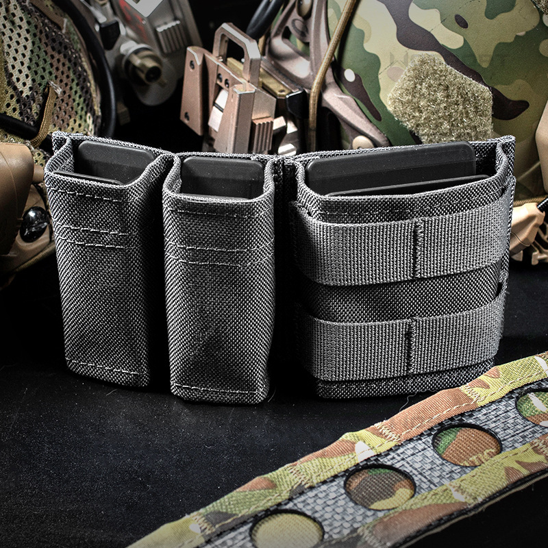 Tactical 9mm Magazine Pouch Hu - Molle Mag Pouch Double Magazine 5.56 9Mm 评论和价格