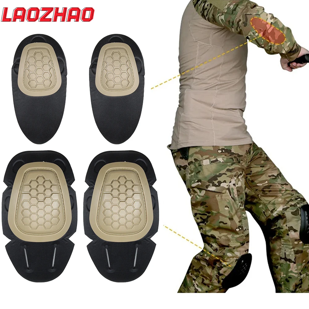 4Pcs/Set Military Tactical Kne - Combat Knee Pads Elbow Pads Set Military 评论和价格