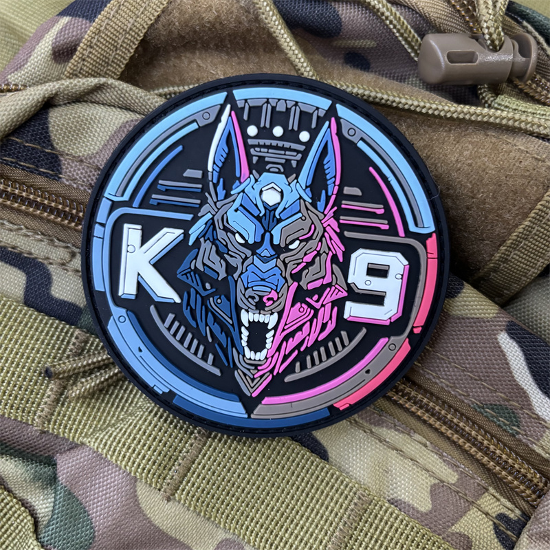 Tactical K9 Dog 3D PVC Patch A - Patch Morale Tactical Military Hook Loop 评论和价格