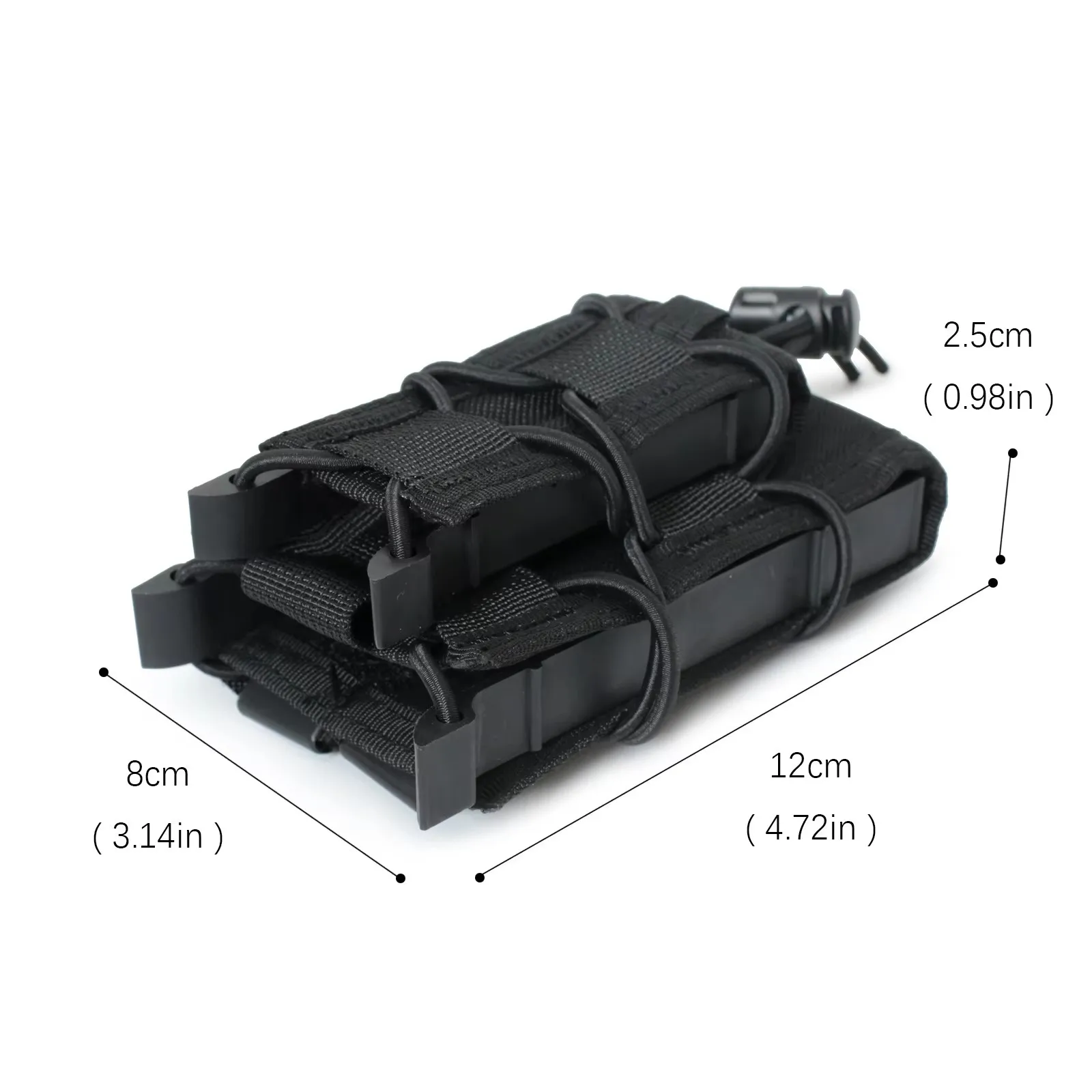 5.56 9mm Molle Magazine Pouch  - Molle Mag Pouch Double Magazine 5.56 9Mm 评论和价格